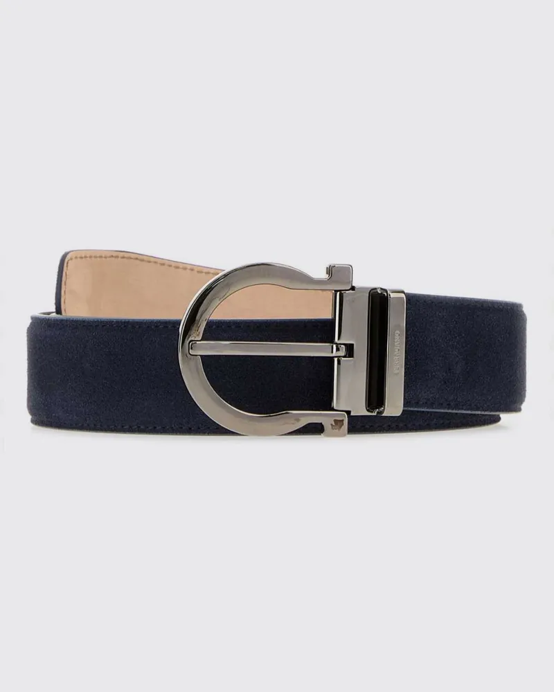 Ferragamo Gürtel herren Navy