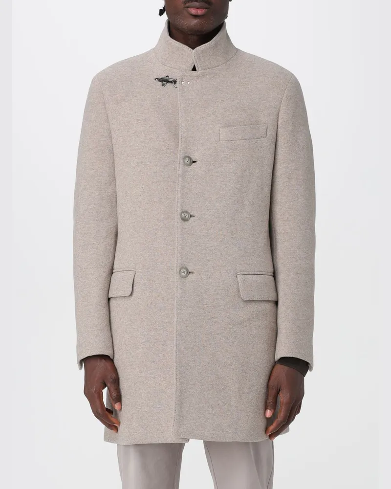Fay Mantel herren Beige