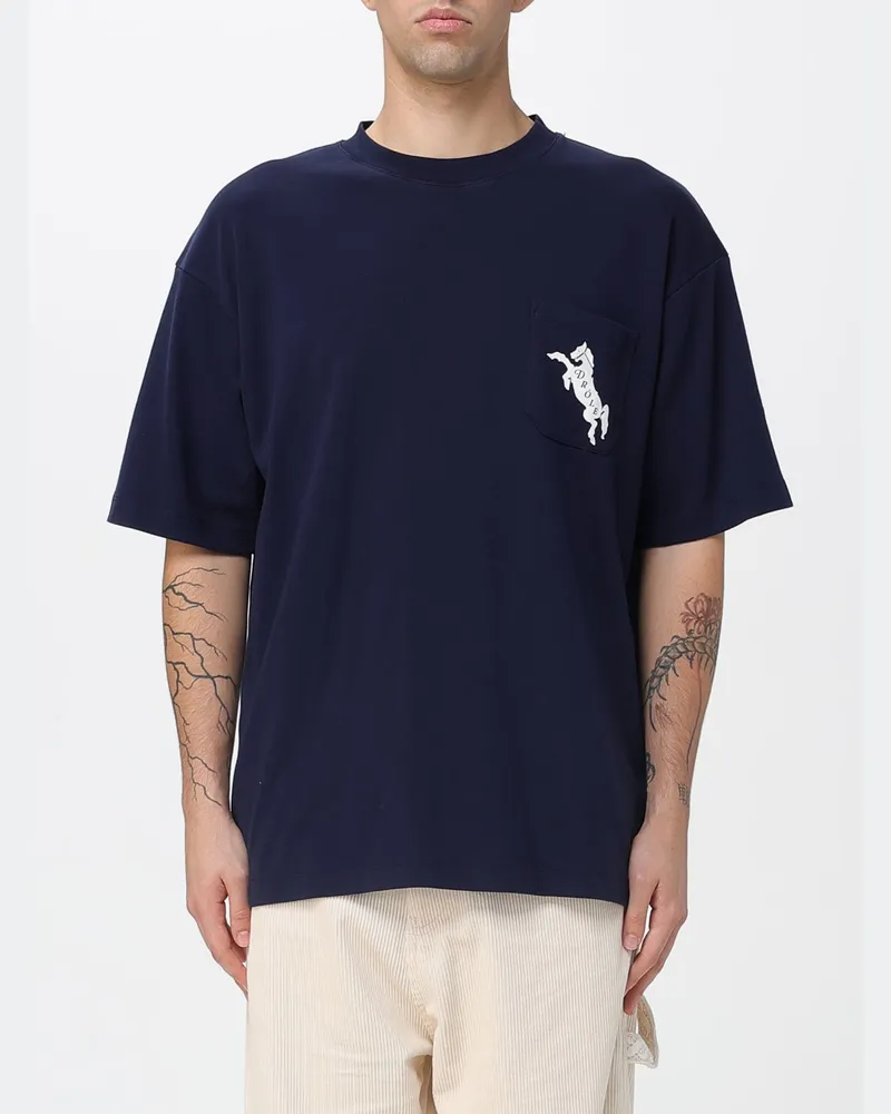Drôle de Monsieur T-shirt herren Blau