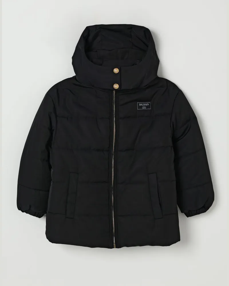 Balmain Mntel kinder Schwarz
