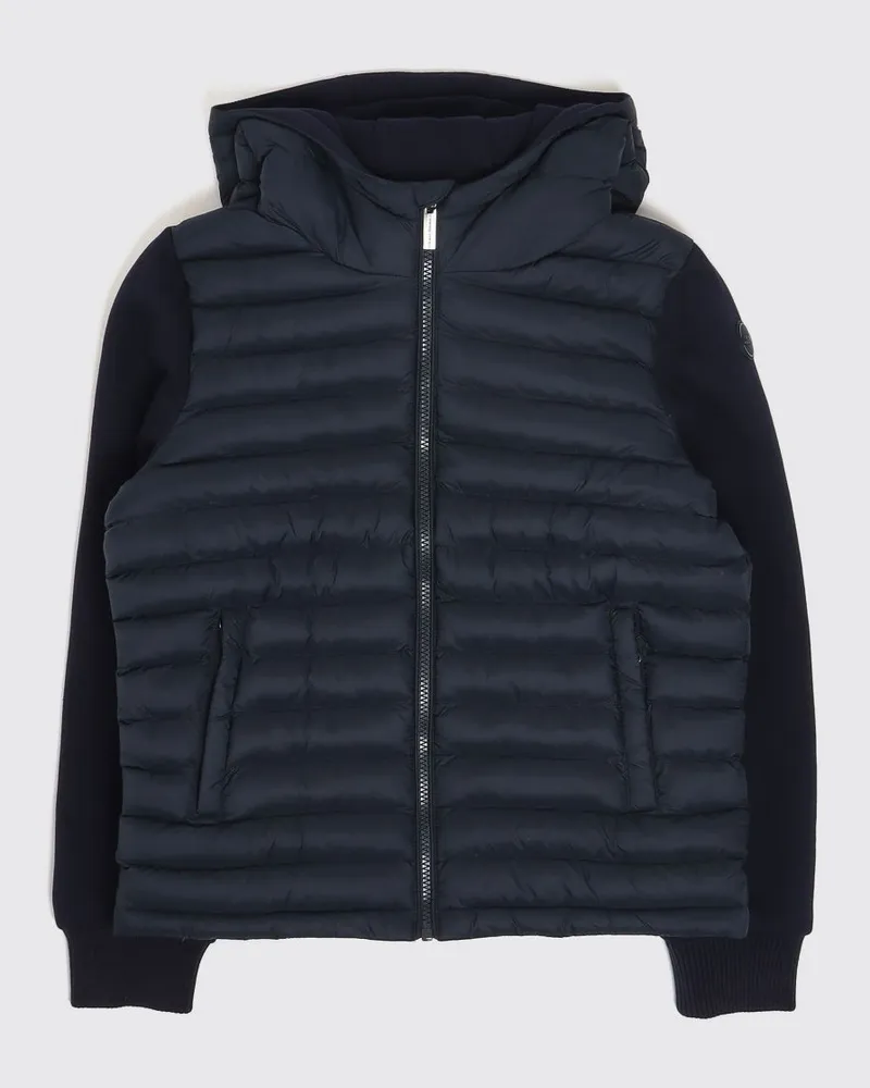 Colmar Gesteppte Nylon-Daunenjacke mit Kapuze und Reißverschluss für Jungen Navy