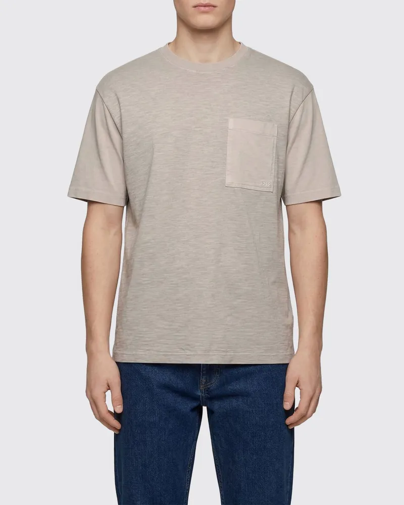 HUGO BOSS T-shirt herren Grau