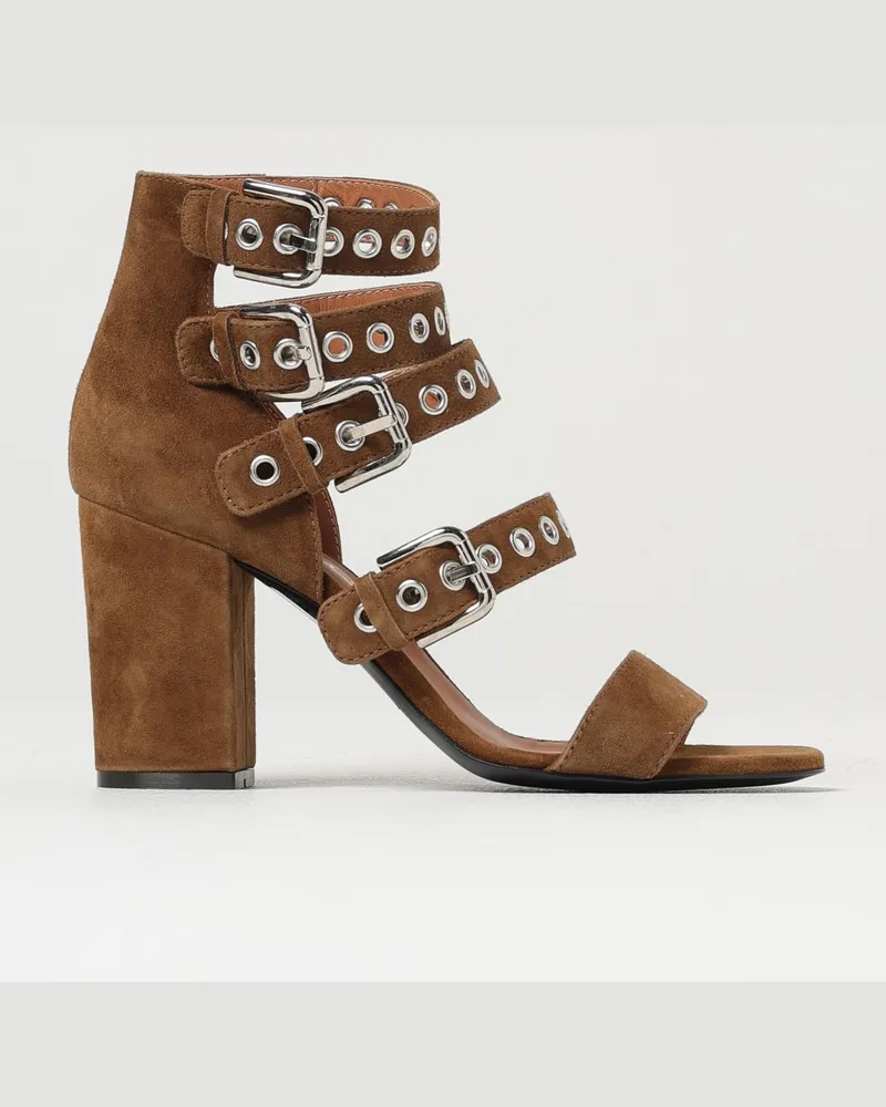 Via Roma 15 Sandalen mit absatz damen Leder