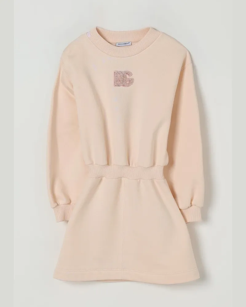 Dolce & Gabbana Kleid kinder Dolce & Gabbana Pink