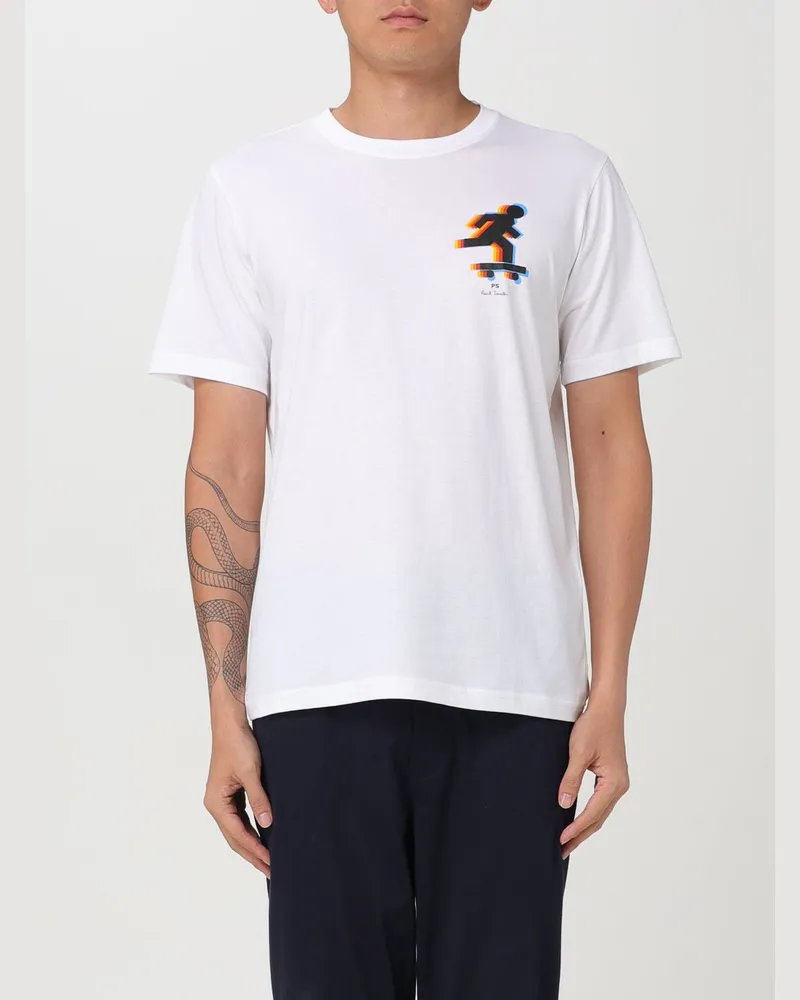 Paul Smith T-shirt herren Weiß