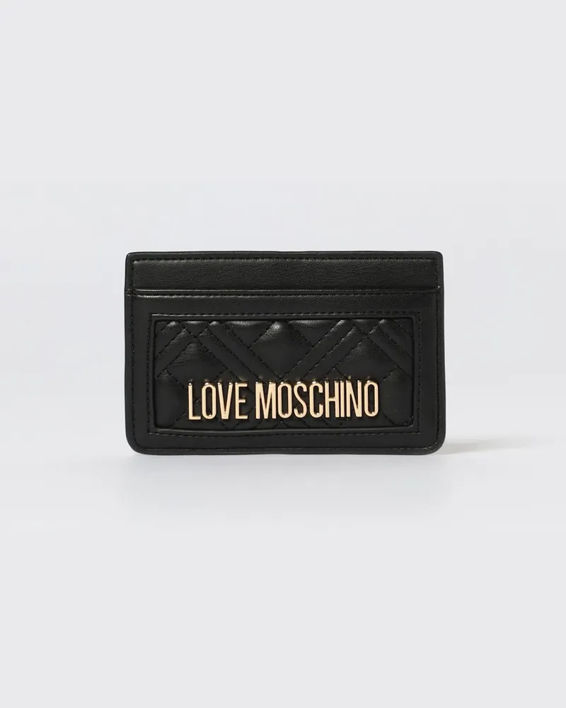 Moschino Geldbörsen damen Schwarz