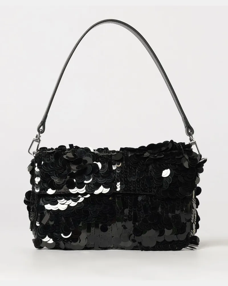 STAUD Schultertasche damen Schwarz
