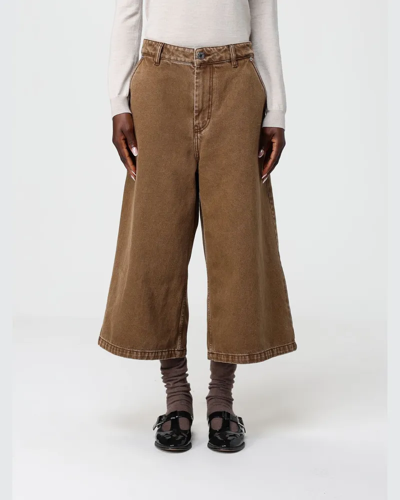 AMI Paris Shorts damen Braun