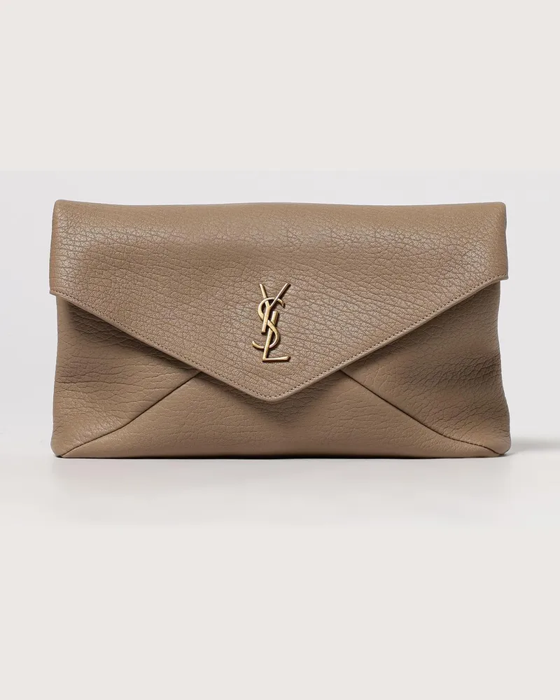 Saint Laurent Schultertasche damen Grau