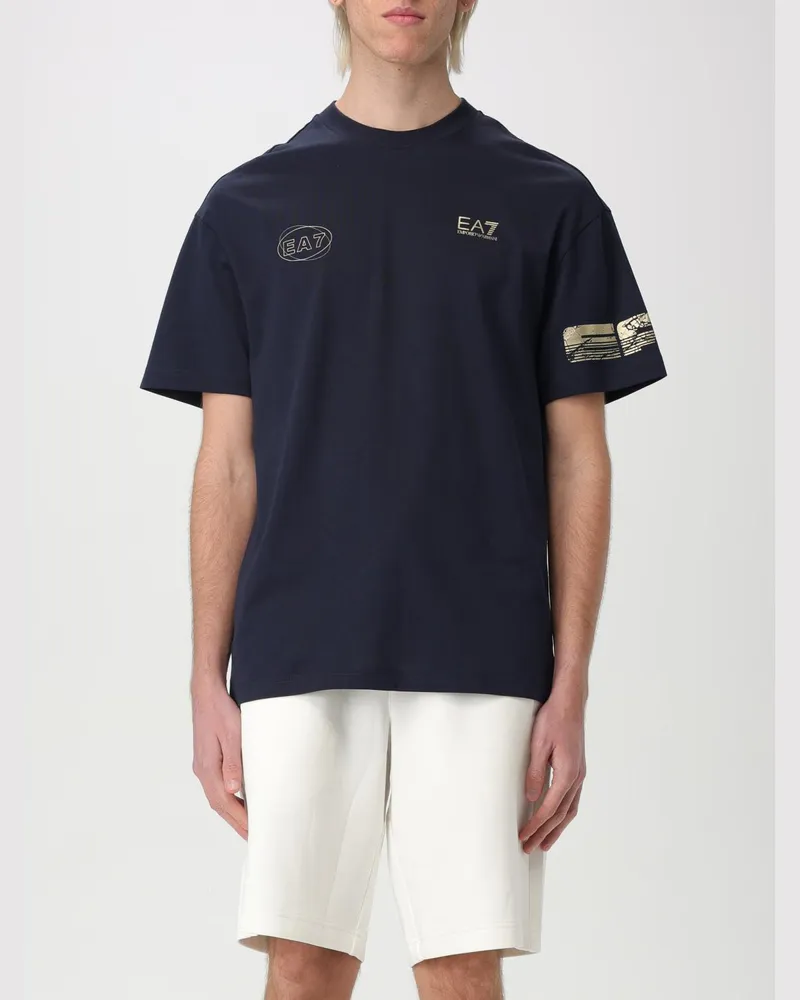 EA7 T-shirt herren Blau