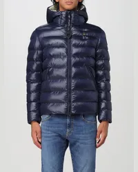 Blauer Jacke Blau