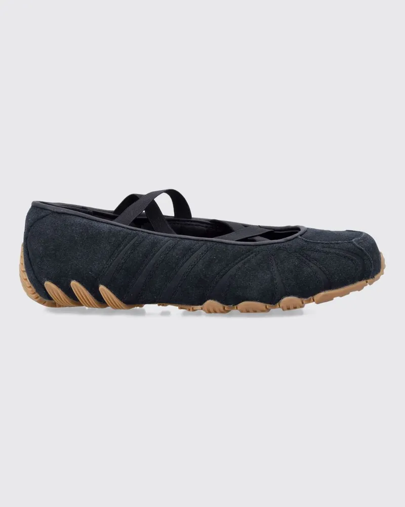 adidas Ghost Sprint Mary-Jane-Ballerinas aus Wildleder Schwarz