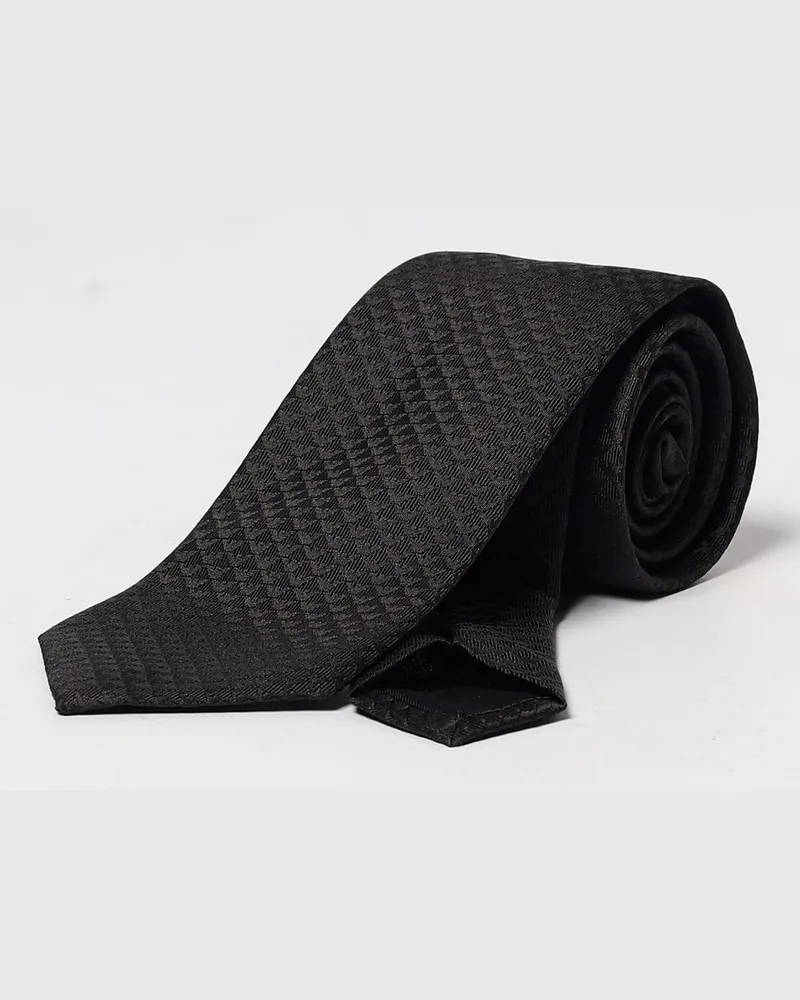 Emporio Armani Krawatte herren Schwarz