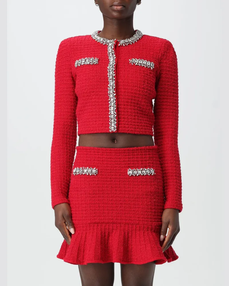 Self-Portrait Pullover damen Rot