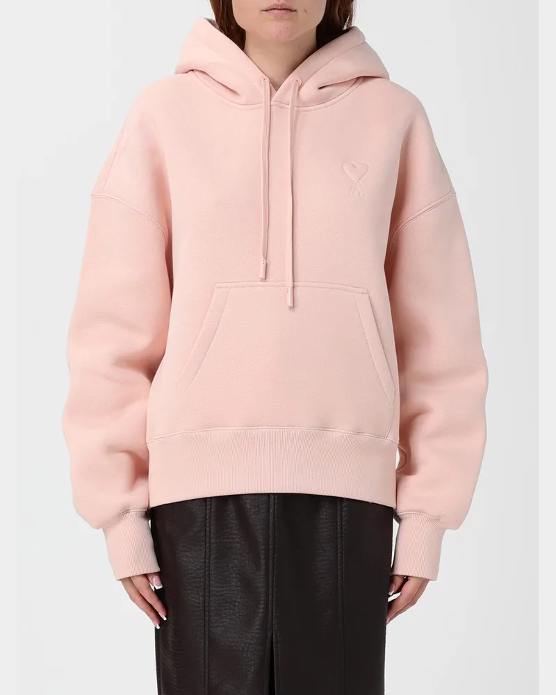 AMI Paris Sweatshirt damen Puder