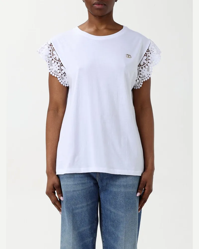 Twin-Set T-shirt damen Weiß