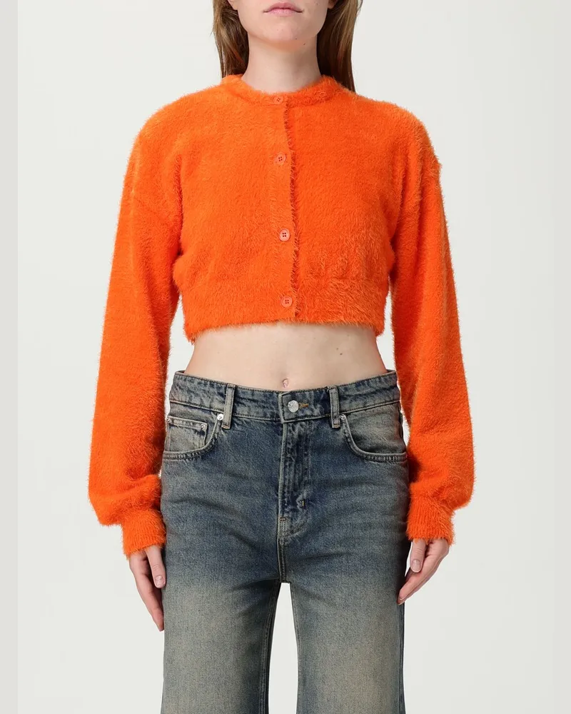 Moschino Strickjacke damen Orange