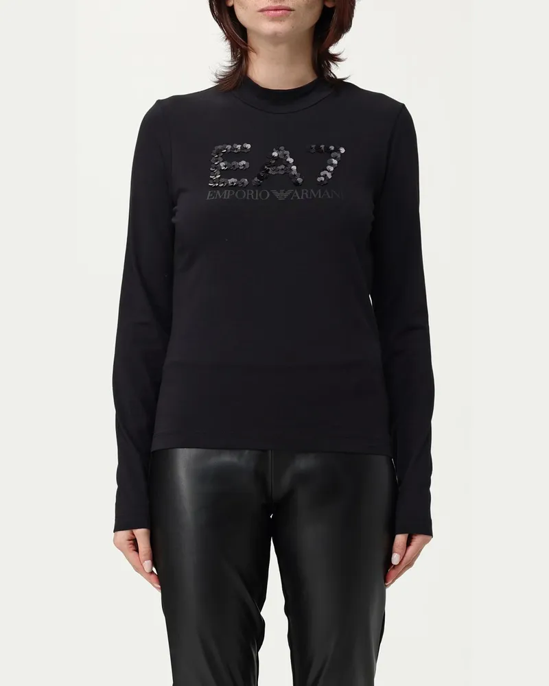 EA7 T-shirt damen Schwarz