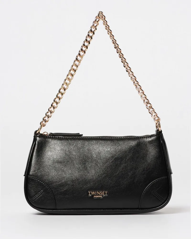 Twin-Set Schultertasche damen Schwarz