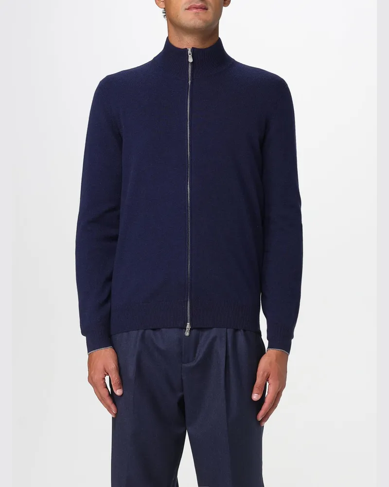 Brunello Cucinelli Strickjacke herren Marine