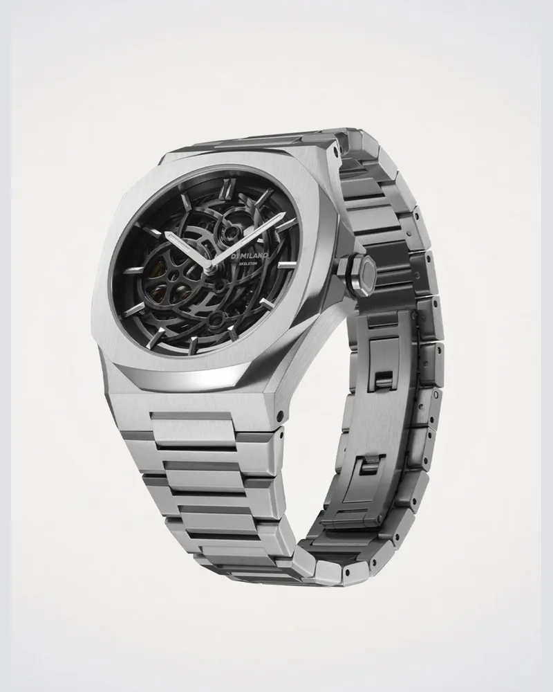 D1 Milano Uhr herren Silber