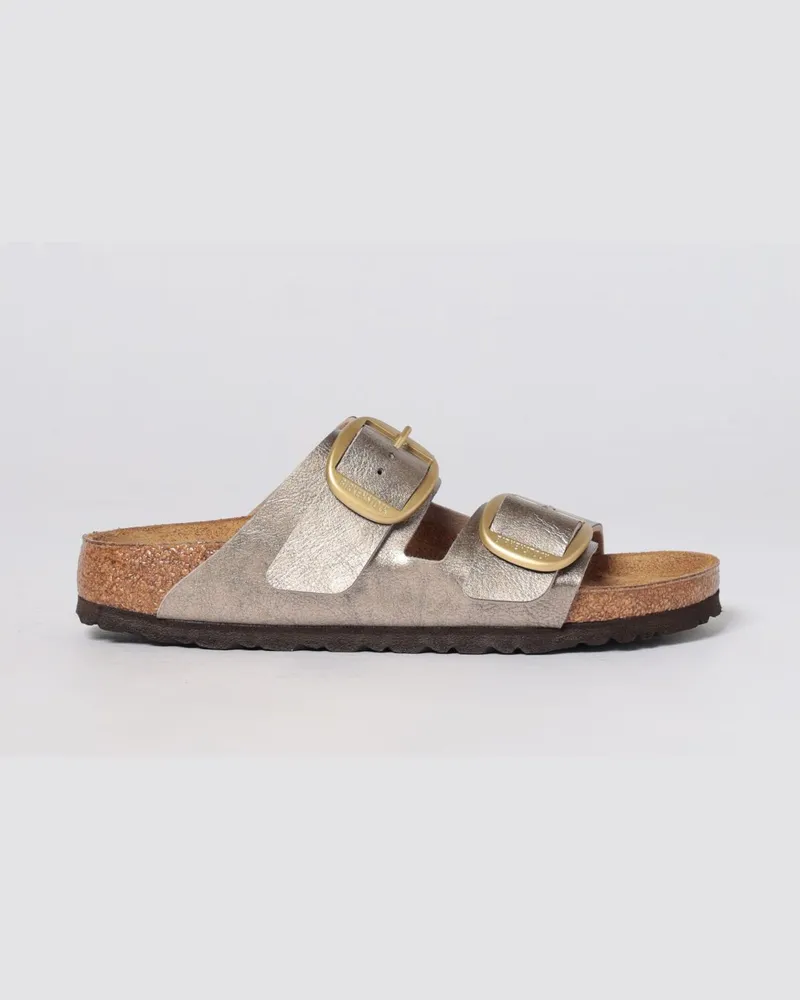 Birkenstock Sandalen mit absatz damen Gold