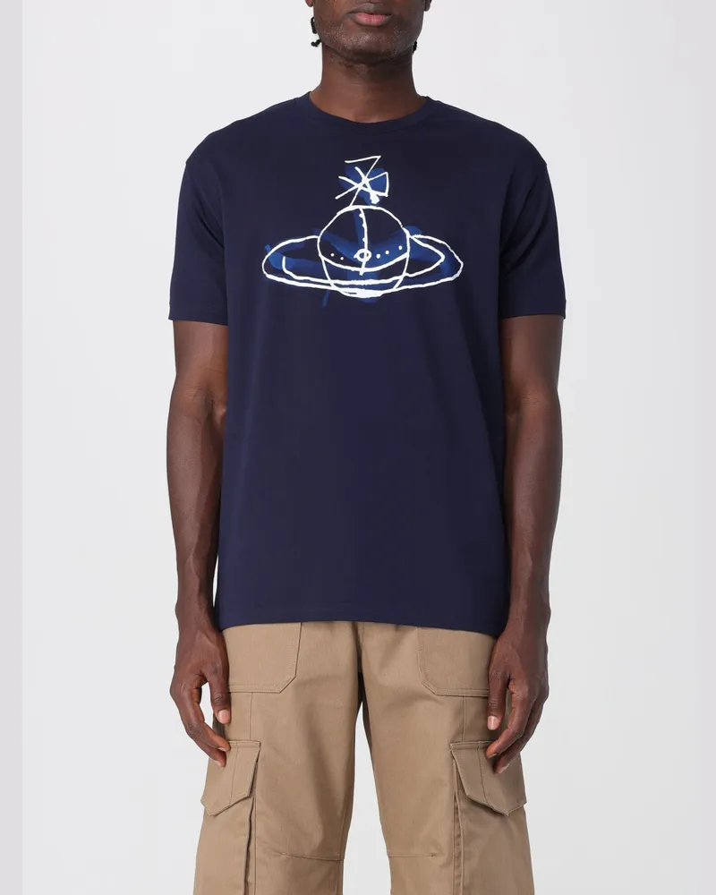Vivienne Westwood T-shirt herren Blau