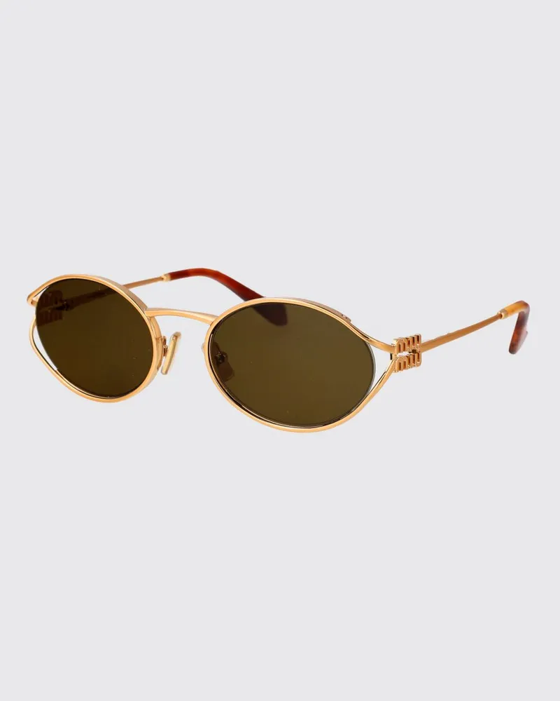 Miu Miu Sonnenbrille damen Gold