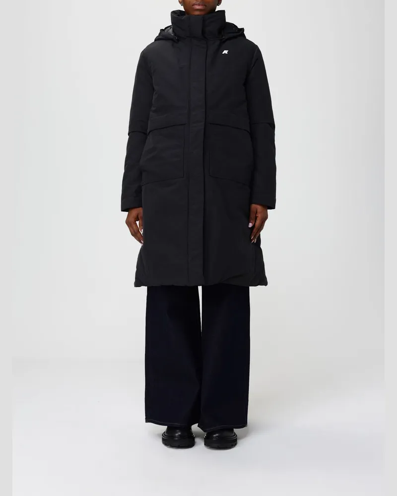 K-Way Mantel damen Schwarz