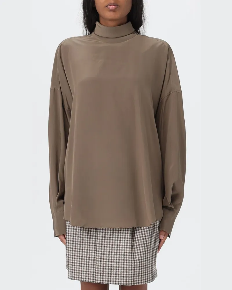 Brunello Cucinelli Top damen Braun