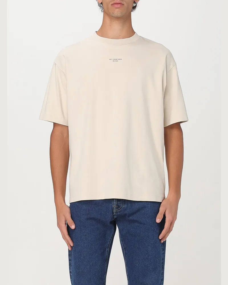 Drôle de Monsieur T-shirt herren Drole De Monsieur Beige