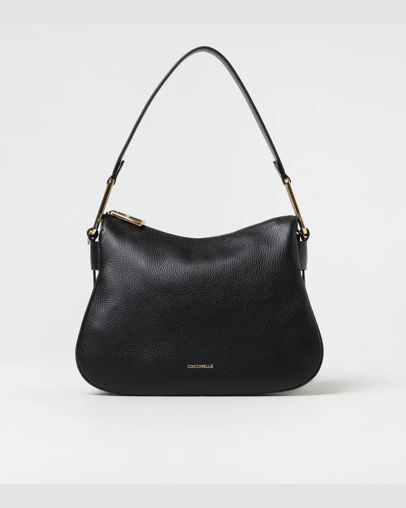 Coccinelle Schultertasche damen Schwarz