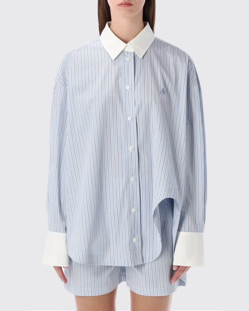 ATTICO T-shirt damen Blau