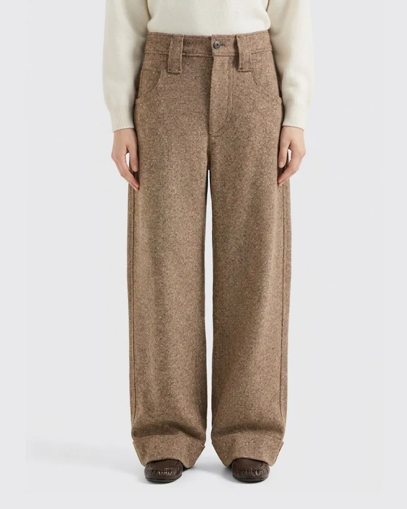 Brunello Cucinelli Hose damen Braun