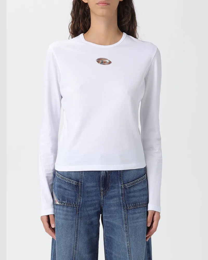 Diesel T-shirt damen Weiß