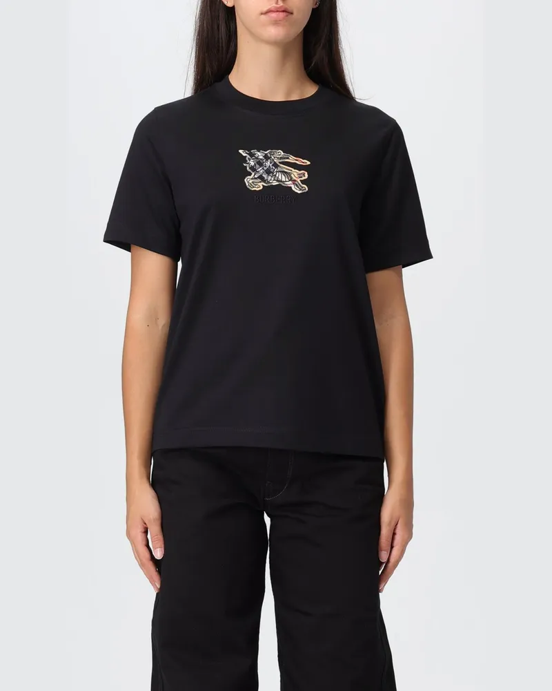 Burberry T-shirt damen Schwarz