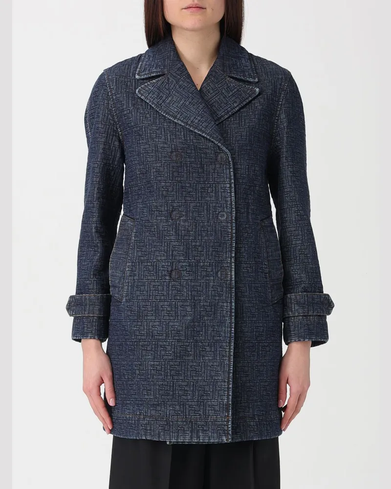 Fendi Mantel damen Blau