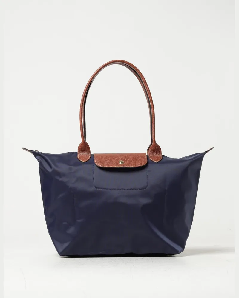 Longchamp Schultertasche damen Navy