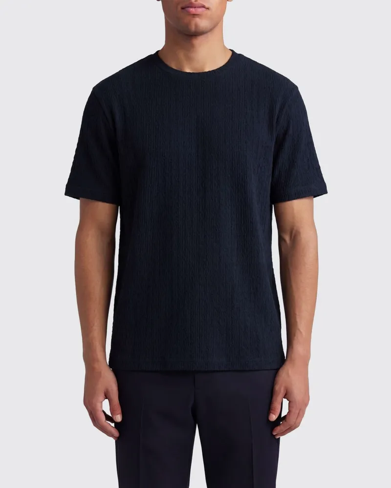 Giorgio Armani T-shirt herren Blau
