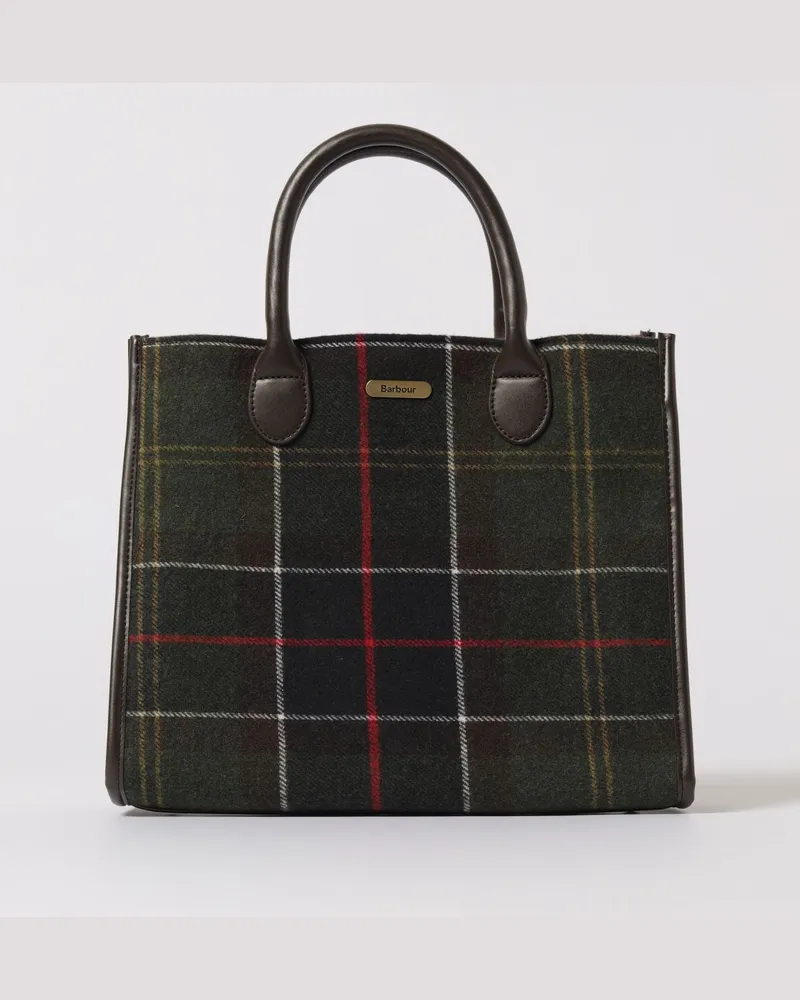 Barbour Schultertasche damen Grün