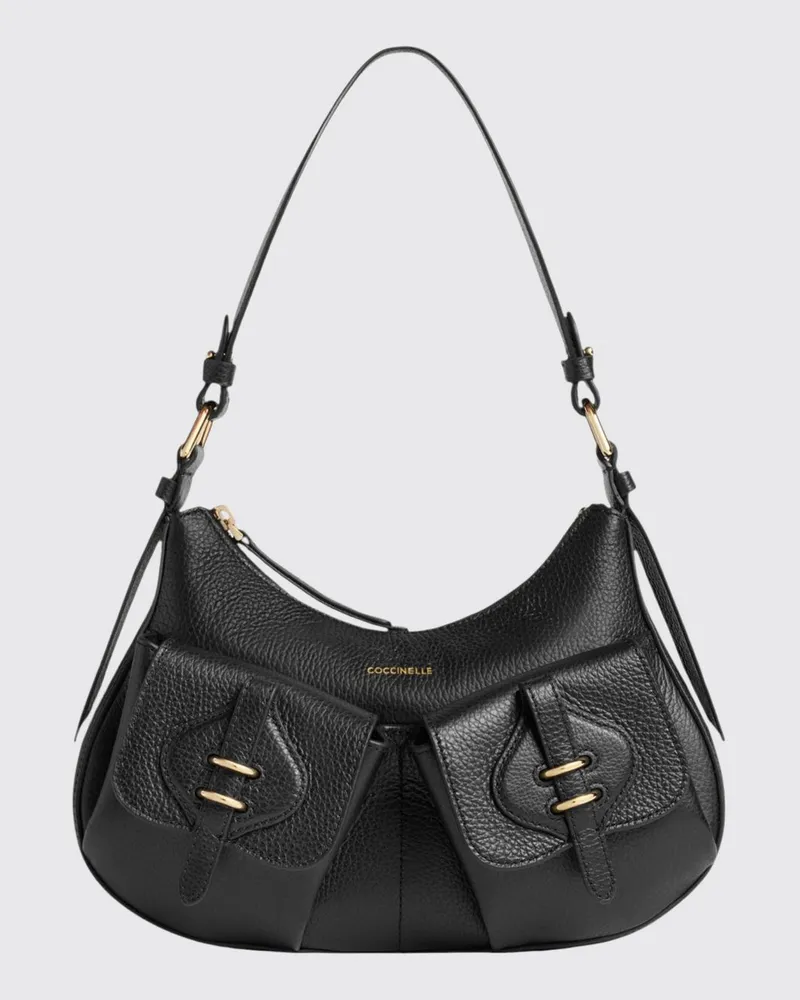 Coccinelle Schultertasche damen Schwarz