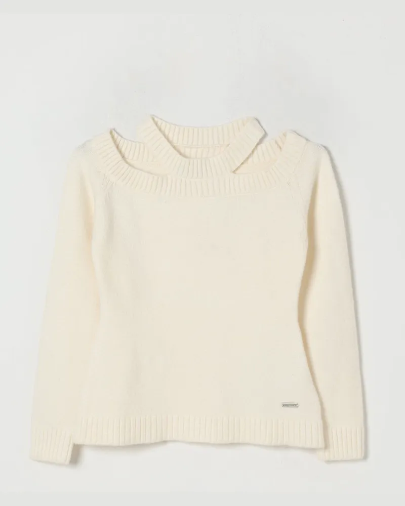 Monnalisa Pullover kinder Weiß