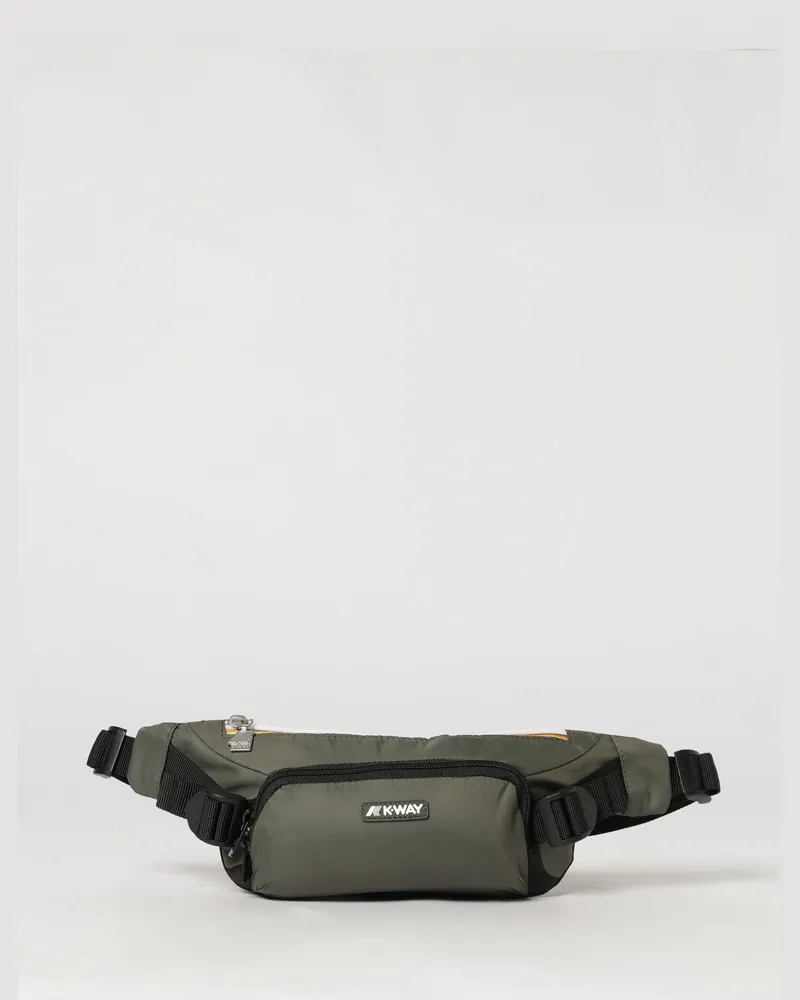 K-Way Gürteltasche Fericy aus Ripstop-Nylon Grün