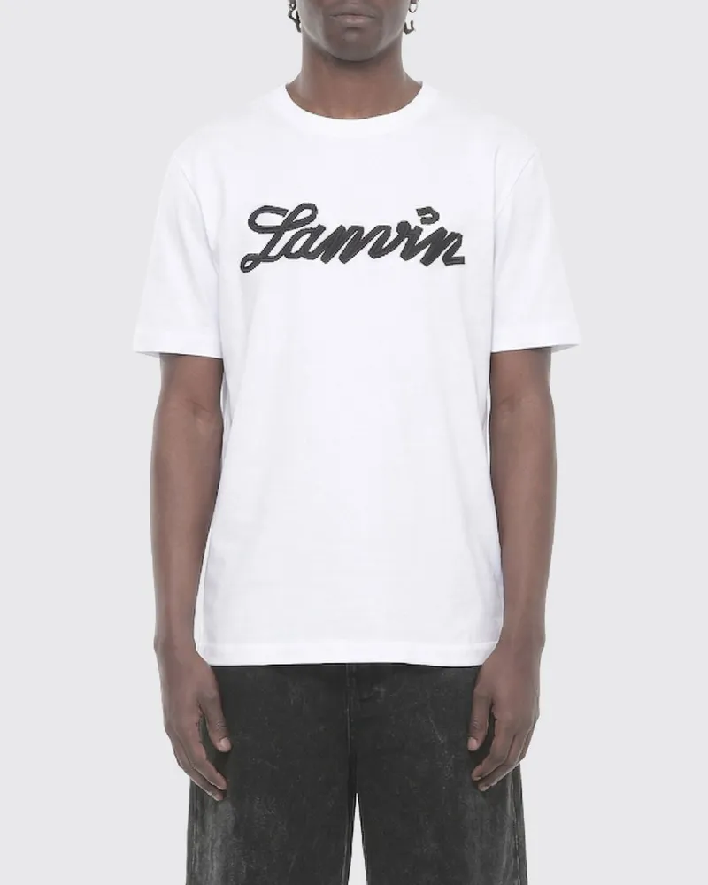 Lanvin T-shirt herren Weiß