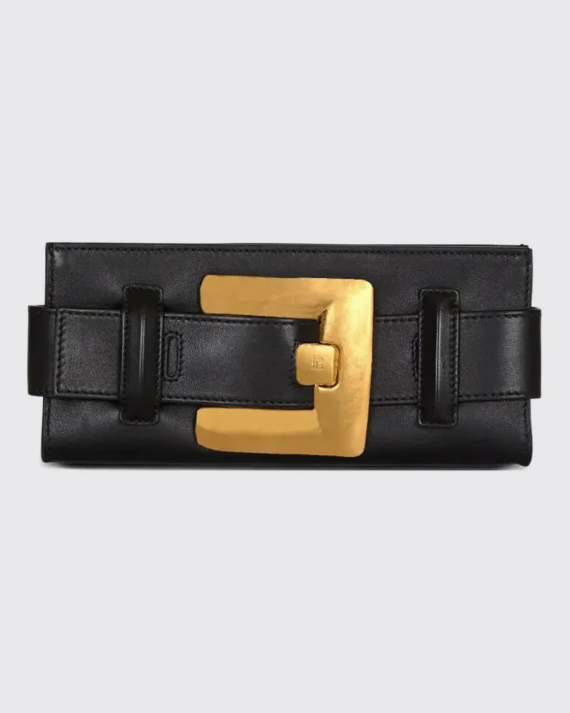 Balmain Schultertasche damen Schwarz