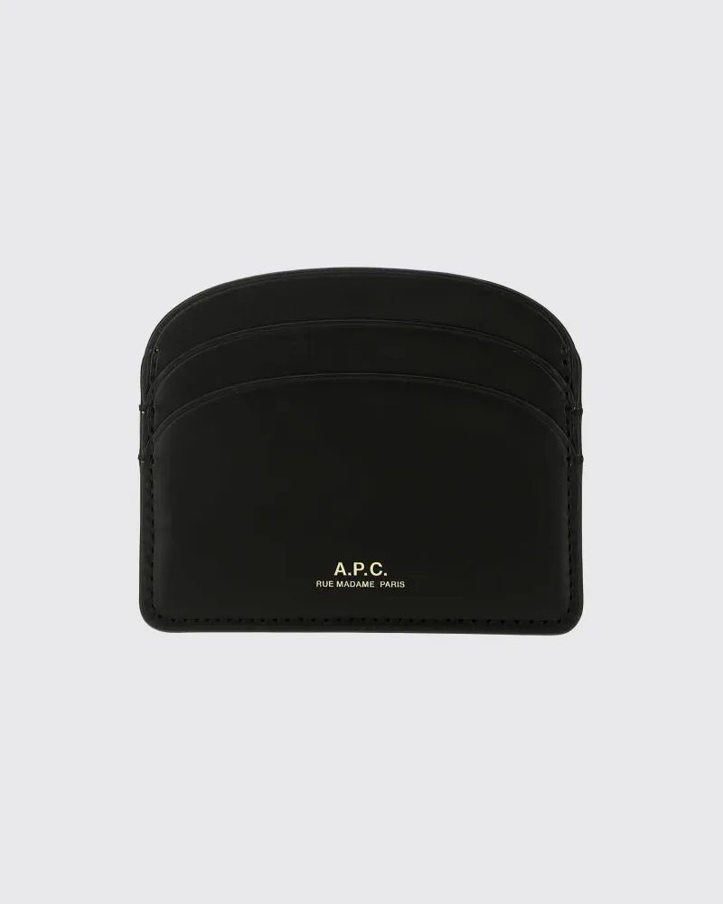 A.P.C. Geldbörse damen Schwarz