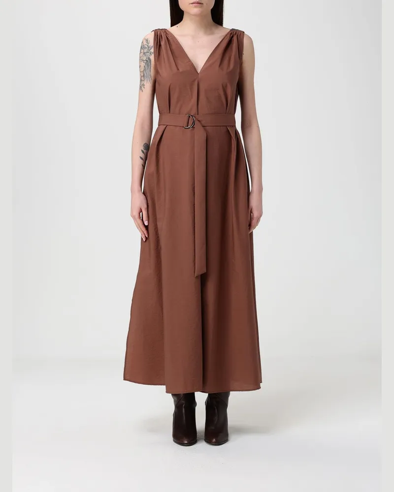 Brunello Cucinelli Kleid damen Rot