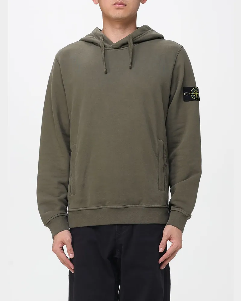 Stone Island Sweatshirt herren Grün