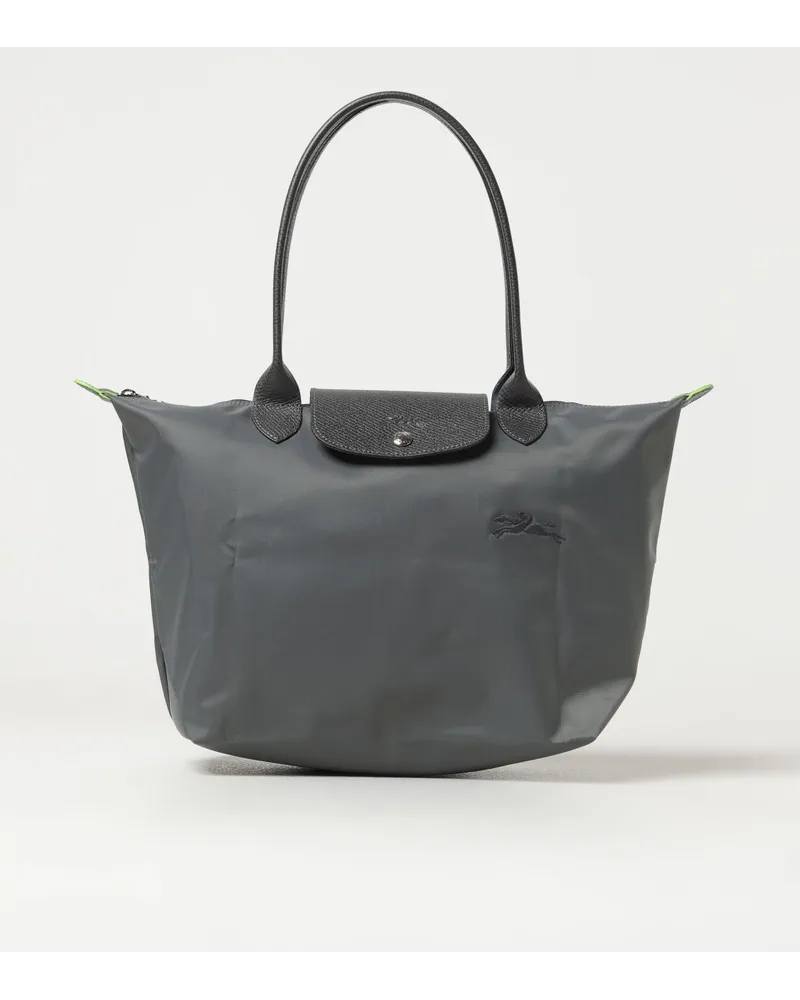Longchamp Schultertasche damen Grau