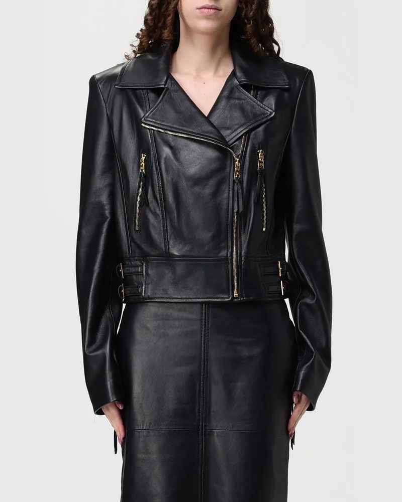 Elisabetta Franchi Jacke damen Schwarz